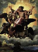 RAFFAELLO Sanzio The Vision of Ezekiel oil painting reproduction